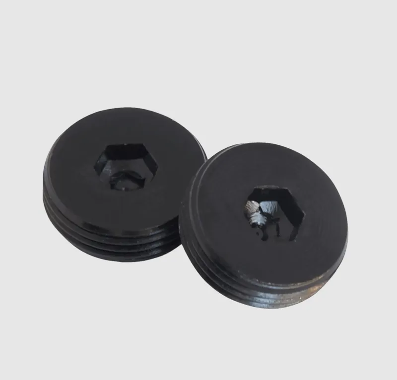 Burgtec MK4 Pedal End Caps Black-1